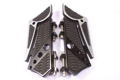 FOOTPEGS FLOORBOARDS  FOOTBOARDS FOOT PEGS REAR HARLEY TOURING ROAD KING STREET