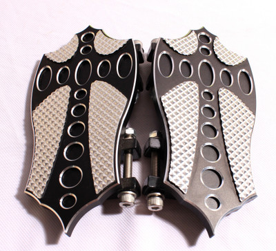 Foot Floorboards Footboards Pegs Boards Rear Kit Harley Softail Heritage Deluxe