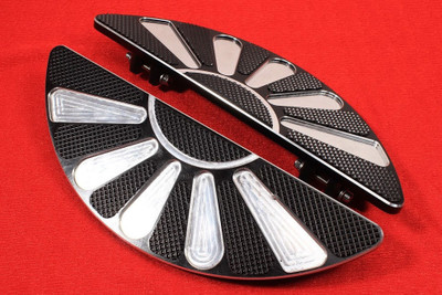 FOOTPEGS FOOTBOARDS FLOORBOARDS HARLEY TOURING ROAD KING ELECTRA ULTRA GLIDE