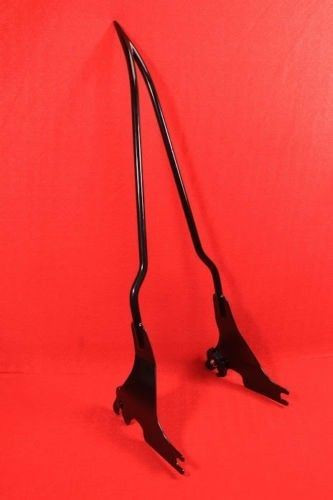BLACK 22" TALL BAGGER BACKREST SISSY BAR 4  XL 04-13 and XLH sportsters