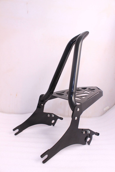 Passenger Backrest Sissy Bar W Luggage Rack 4 Cross Country Road Victory Talon b