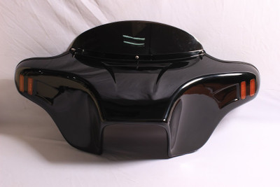 PAINTED BATWING FAIRING WINDSHIELD 4 Kawasaki Vulcan Nomad 1500 99-04 4x5" SPKS