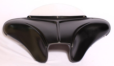 BATWING FAIRING WINDSHIELD 4 RIDLEY MOTORCYCLE  AUTO-GLIDE ALL YEARS 6.5" FL-6