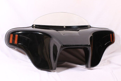 NEW BATWING FAIRING WINDSHIELD 4 HARLEY HERITAGE SOFTAIL CLASSIC 2000-2017 5"