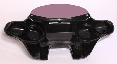 PAINTED BATWING FAIRING WINDSHIELD 4 YAMAHA ROYAL STAR DELUXE VENTURE 4x5" SPK