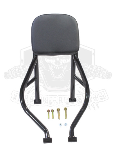 Rear Passenger Seat Pad Cushion Luggage Rack 4 Triumph Bonneville Bobber Black