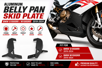 For BMW M1000RR S1000RR 2019-2024 Front Belly Pan Spoiler Lower Fairing Cover