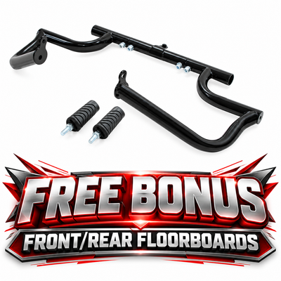 Engine Guard Highway Crash Bar Chrome Fits 2009-2025 Harley-Davidson Touring Road King Street Glide FL 1.5" Steel Tube 1/8" Wall Thickness