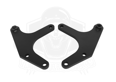 Ape Hanger Handlebars Black Fits Harley-Davidson Touring Street Glide Electra Glide FL 10" Rise Steel Tubing 1" Diameter
