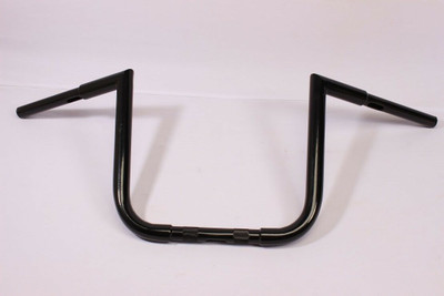 BLACK APE HANGER HANDLEBAR 7" 4 07-09 Honda VT750C2 Shadow Spirit FAT Custom