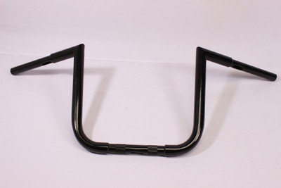 BLACK APE HANGER HANDLEBAR 7" 4 2006-15 Kawasaki VN900B Vulcan Classic Fat Tube