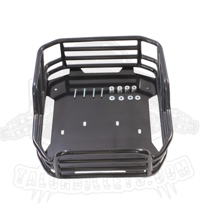 BASKET TRAIL SUPPORT LUGGAGE REAR RACK FITS HONDA CT125 HUNTER CUB BIKE BLACK