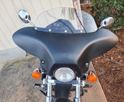 Universal ABS Fairing Batwing Windshield FOR Victory Hammer/S/ 8-Ball headlight
