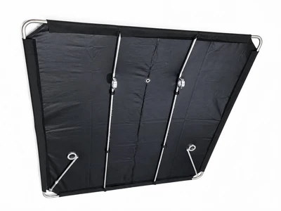 BIMINI SHADE CANOPY mounts above wakeboard tower wake board EXTRA LARGE 6.5 FEET