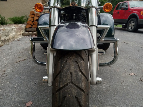 ENGINE GUARD HIGHWAY CRASH BAR 4 TOURING ROAD KING STREET GLIDE 09-21 1.25" TUBE