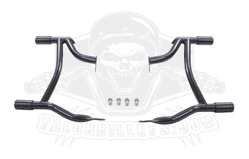 Saddlebag Guards Rear 4 Harley Touring Road King Electra Street Glide 2014-25