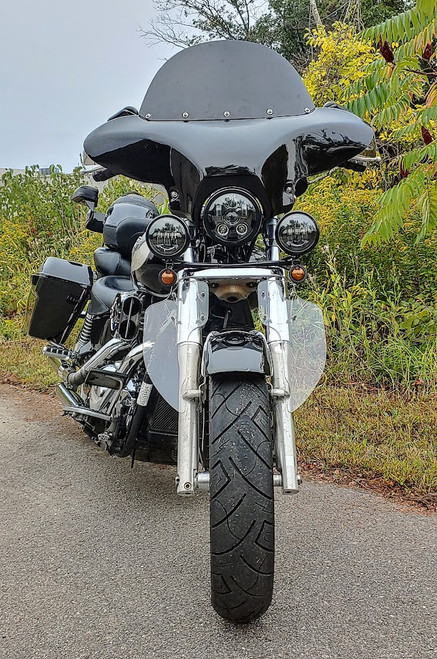 Painted Fairing Batwing Windshield For 2015-2025 KAWASAKI VULCAN S