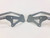 Rear Engine Guard Crash bars Protector 4 BMW K1600GTL GTL  2011-2022