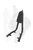 Passenger Backrest Sissy bar Black Bagger Fit Honda Fury VT1300CX 2010-2024 1.25