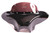 For Victory Hammer/S/8-Ball head 7" Painted ABS Fairing Batwing Windshield
