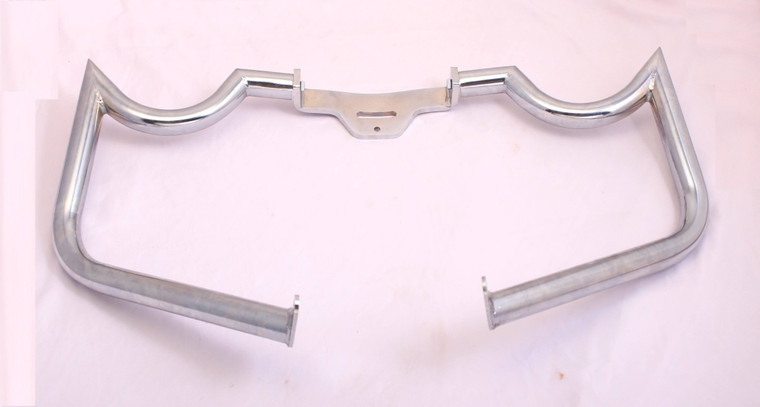 CHROME ENGINE GUARD HIGHWAY CRASH BAR 4 HARLEY FAT BOY SOFTAIL HERITAGE 2018-24