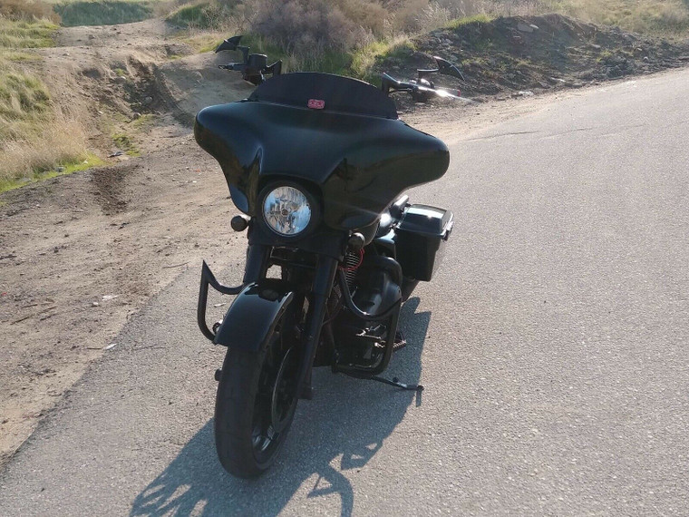 ENGINE GUARD HIGHWAY CRASH BAR 4 HARLEY TOURING ROAD KING STREET ELECTRA 98-08