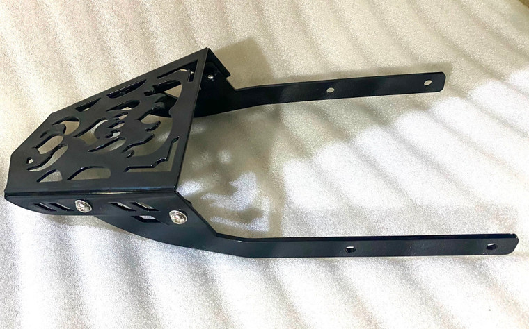 BLACK REAR TAIL RACK LUGGAGE SUPPORT BAG BOX FITS HONDA GROM 125 MSX 2020-2025