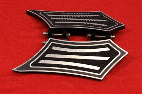 FOOTBOARDS PEGS BOARDS 4 HARLEY TOURING ROAD KING SOFTA REAR FOOTPEGSFLOORBOARDS