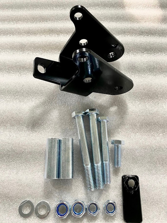 Heavy Metal Rear Track Bar Drop For 2-5" Lift Kit 4 2014-2022 Ram 2500 4WD