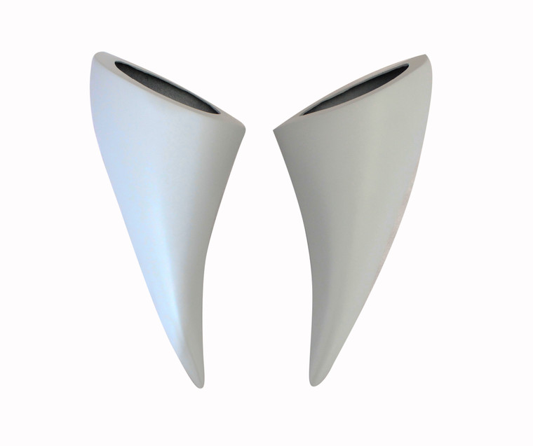 CAN-AM SPYDER RS-RSS 6 1/2" SPEAKER PODS GREY PRIMER