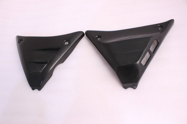 FXR SIDE COVERS 82-94 VENTED BLACK HARLEY USABIKERNET