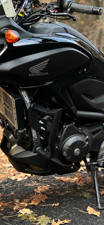BLACK Engine Guard Highway Crash Bar FOR Honda NC700S NC700X TALON-BILLETS