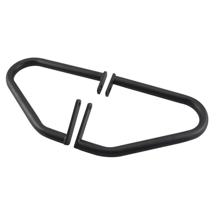 Black Engine Leg Guard Crash Highway Bar 4 Royal Enfield Classic 500 Pegasus 350