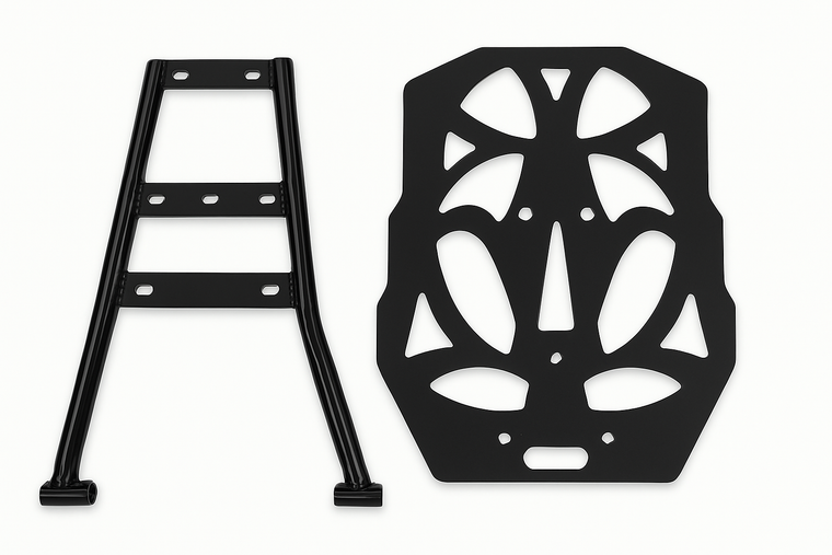 Top Rack Luggage Mount Black For SUZUKI DRZ400S DRZ400SM 2000-2024