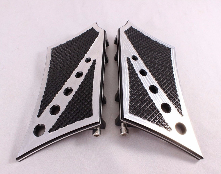 FOOTPEGS FLOORBOARDS FOOTBOARDS PEG REAR HARLEY SOFTAIL DELUXE FATBOY HERITAGE