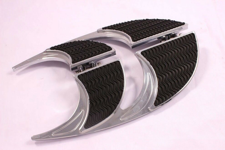 FOOTPEGS FOOTBOARDS FLOORBOARDS FRONT 4 HARLEY SOFTAIL HERITAGE FAT BOY CLASSIC 