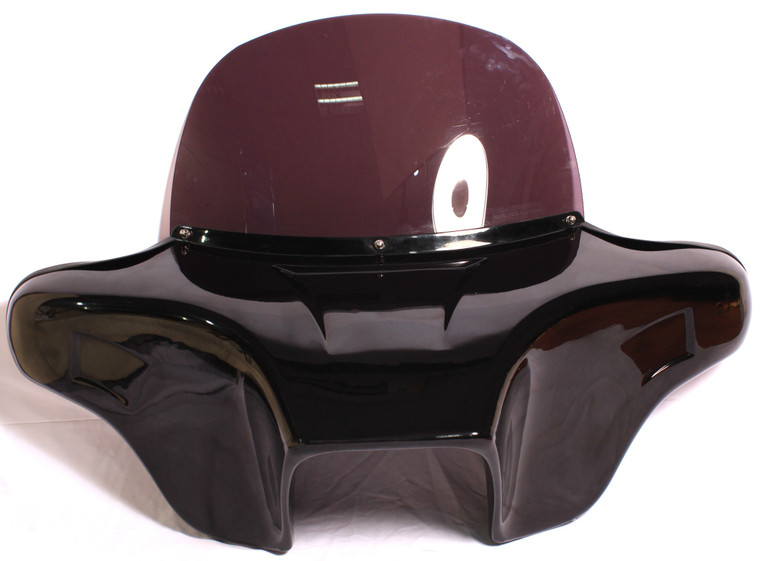HARLEY BATWING FAIRING WINDSHIELD 4 TOURING  ROAD KING Vivid painted 12" windshi