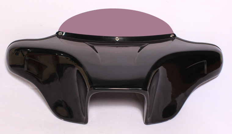 BATWING FAIRING WINDSHIELD HARLEY HERITAGE SOFTAIL CLASSIC LED PAINTED 5" 05-17