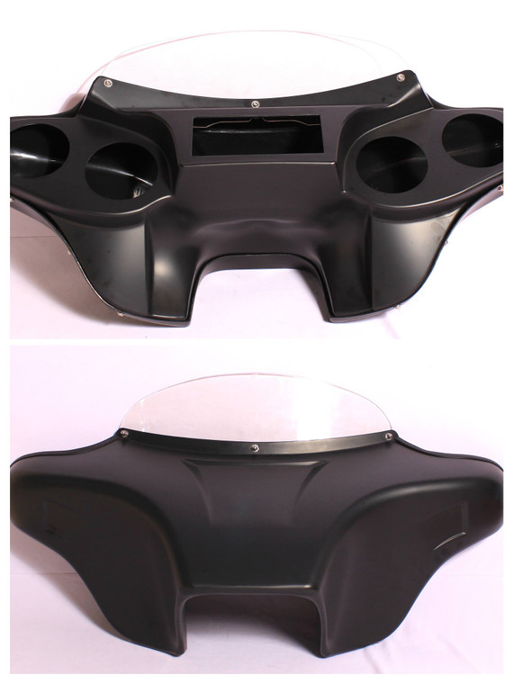 Batwing Fairing Windshield KAWASAKI VN1500 Mean Treak 2002-2003 ABS Single din