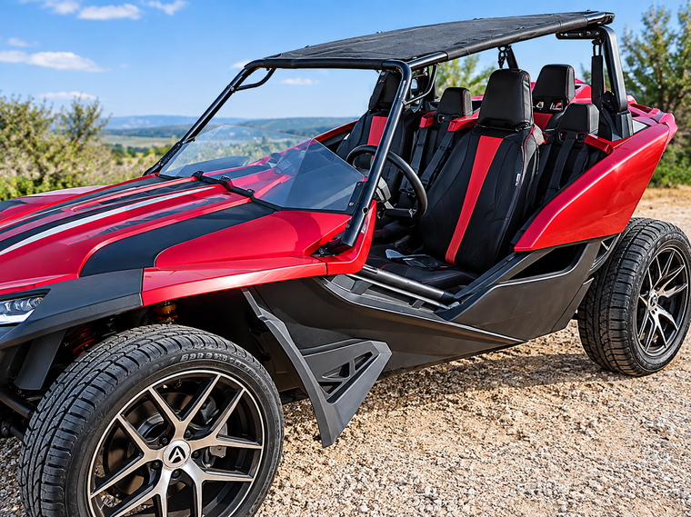 4 Polaris Slingshot Excursion Top  Accessories Kits Fenders Custom New Version