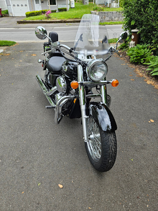 専用ページ　ホワイト VT750 VT400 Shadow 0 1 Honda 1997-2003 ACE VT Battery Side Fairing