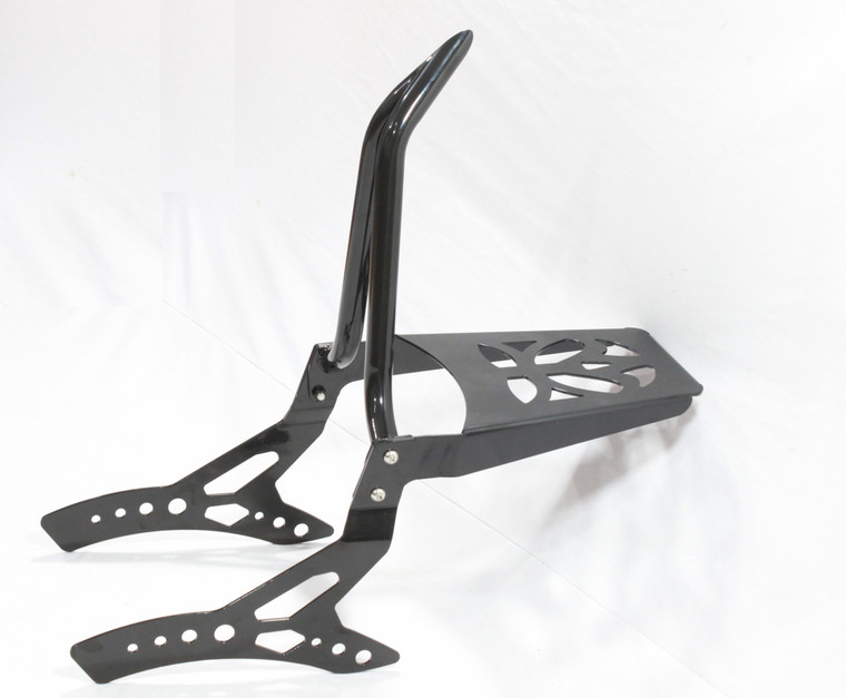Backrest Black Passenger Sissy Bar Rack For Honda Rebel CMX1100 2021-25 1.25"
