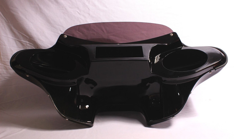 PAINTED BATWING FAIRING WINDSHIELD FOR HONDA VT1100 SHADOW SABRE 2000-2008  6X9"