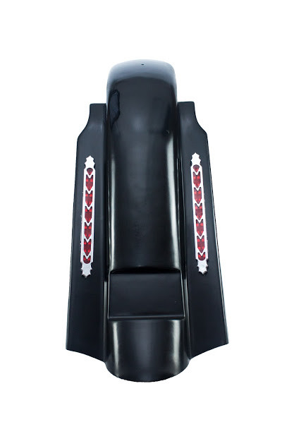 BAGGER 4” REPLACEMENT SUMMIT REAR FENDER LED 4 HARLEY ROAD KING STREET TOURING