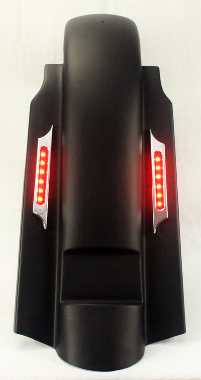 4” SUMMIT REAR FENDER STRETCHED EXTENDED BAGGER 4 HARLEY TOURING 93-2008 PRIMER