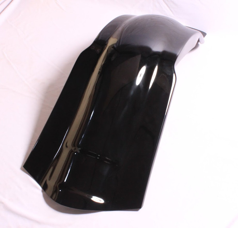PAINTED 4" Stretched bagger extended Rear FENDER COVER Harley Touring 1997-2008