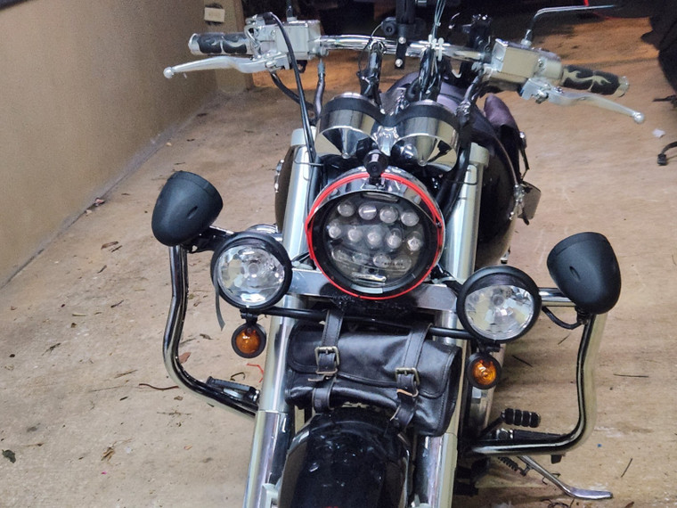 Engine Guard Crash Highway Bar 4 Kawasaki Vulcan VN900 Classic Custom 2006-2025