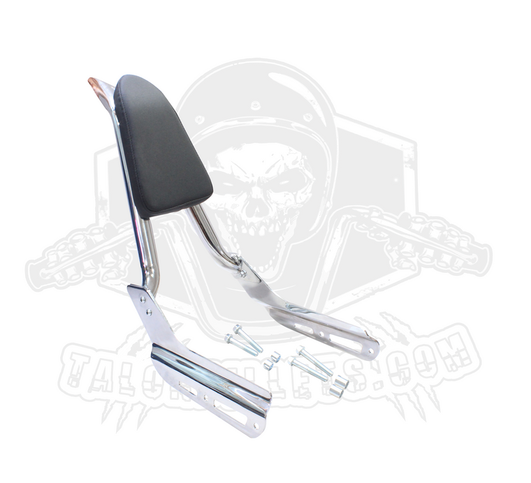 Rear Pasenger Sissy Bar Backrest Pad 4 Honda VTX 1300C VTX1800 CF 1300 1800F