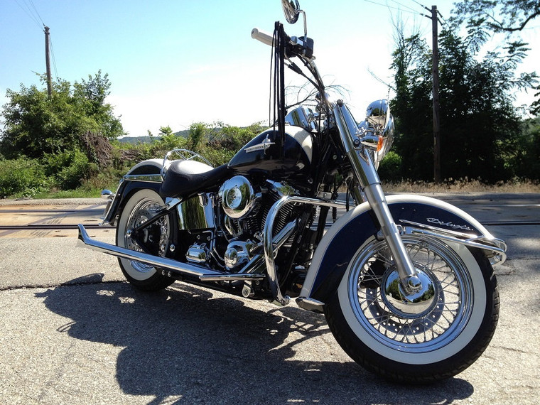 SEAT GRAB RAIL KIT 4 SOFTAIL HERITAGE SPRINGER FLSTS  97-2003 FLSTN