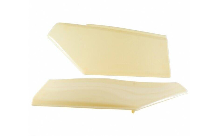 Left & Right Rear Raw White Primer Side Covers Panels Fits Honda GL 1500 Goldwing